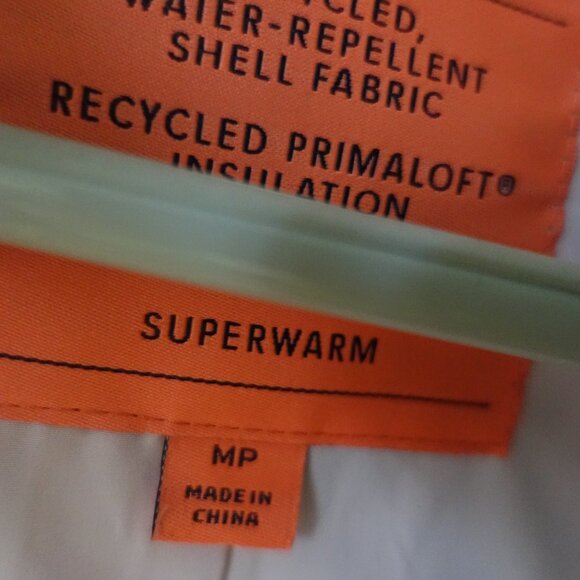 J Crew Signature Puffer Quilted Cocoon PrimaLoft Full Zip Jacket MP petite MED - Picture 7 of 12